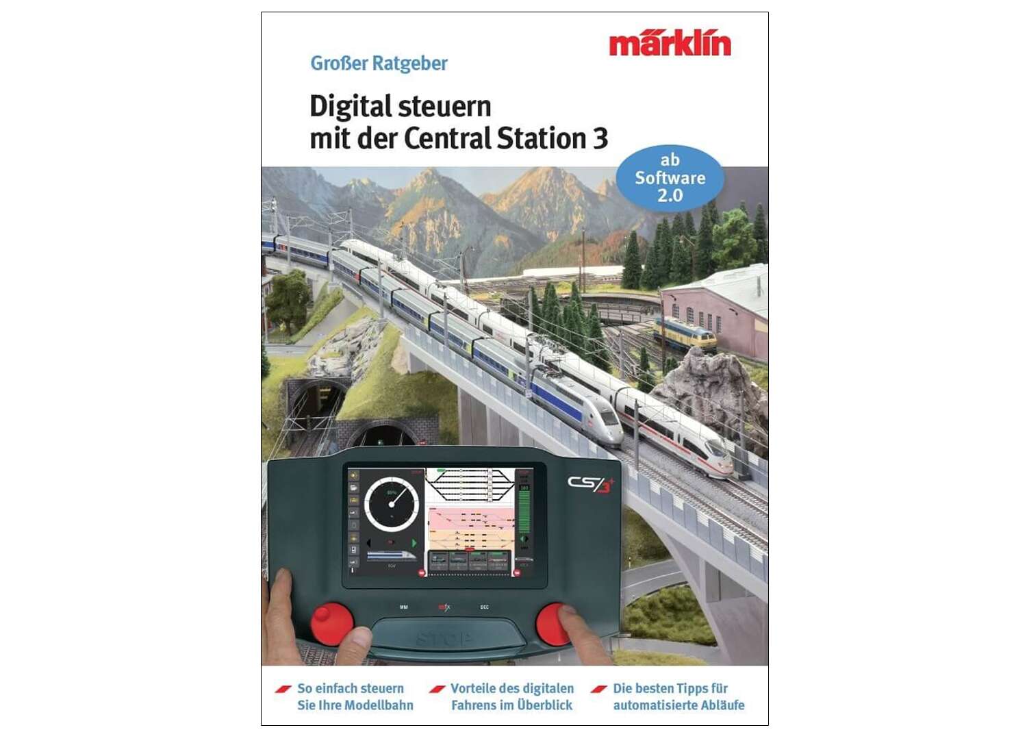 "Digital Control with the Märklin Central Station 3" Model Railroad Manual