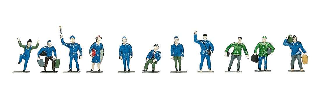 H0 Railway figures (unpainted)
