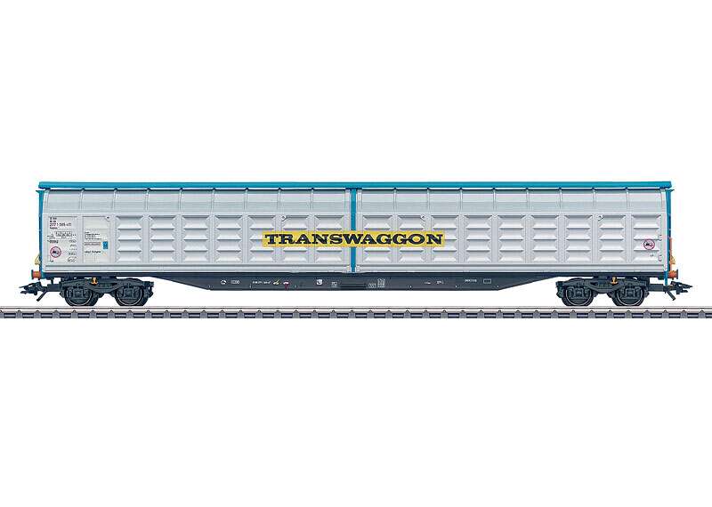 DB stor godsvogn Habbins Transwaggon