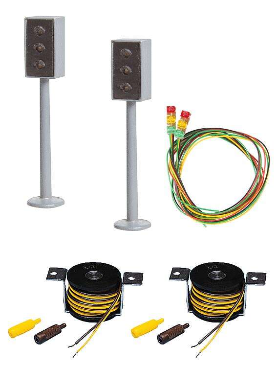 FC 2 LED Traffic lights with Stop sections