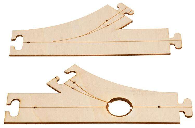 FC Laser Street Forks and junctions 45°