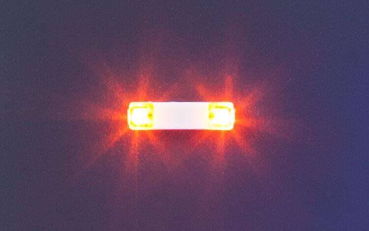 FC Flashing lights, 13.5 mm, orange