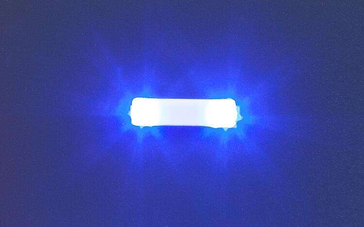 FC Flashing lights, 13.5 mm, blue
