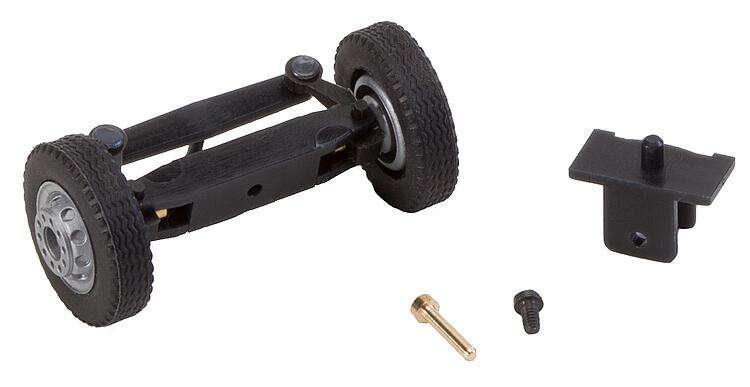 FC Front axle, completely assembled for lorries / buses (with wheels)