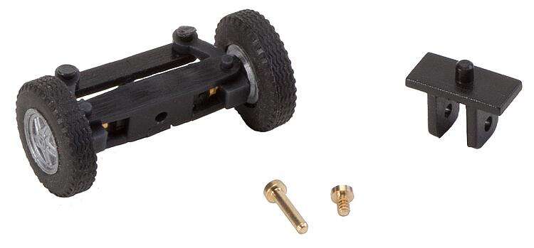 FC Front axle, completely assembled for Ford Transit (with wheels)