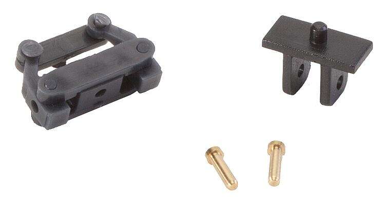 FC N Front axle, assembled for N without wheels (8 mm)