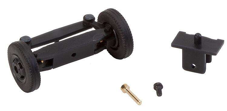 FC Front axle, completely assembled for classic lorries (with wheels)