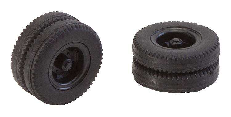 FC Complete wheels (rear axis) for truck MAN 635