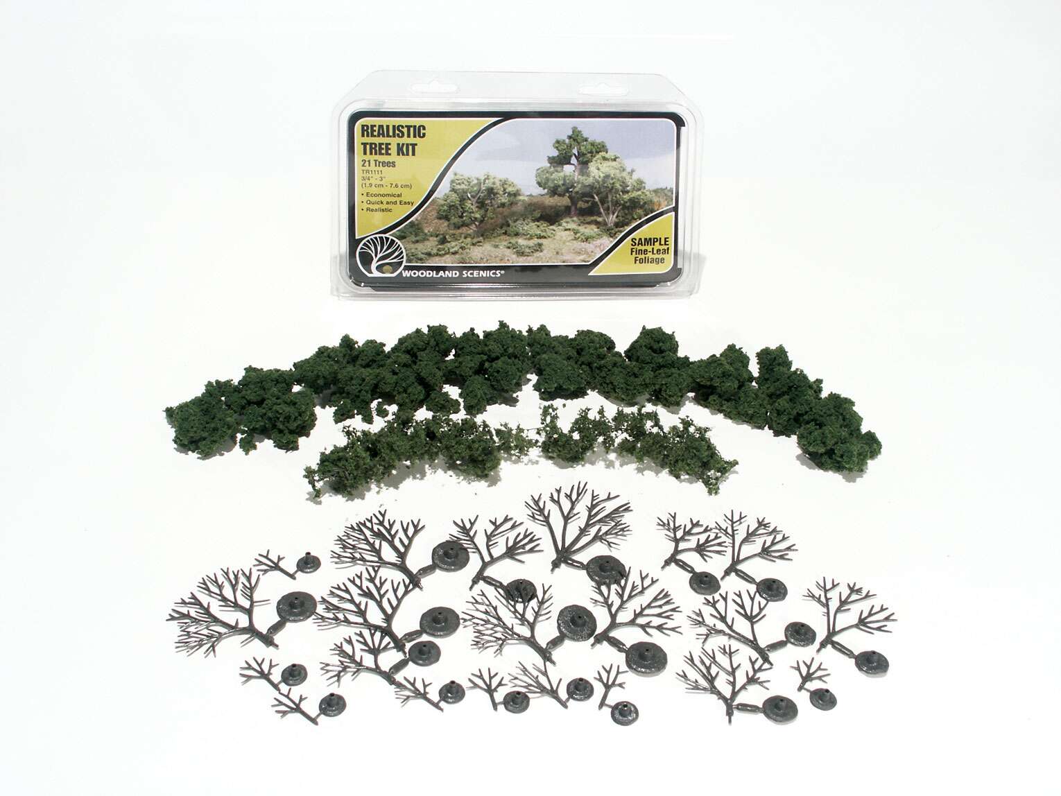 Woodland, Tree Kit – 6 Deciduous Trees