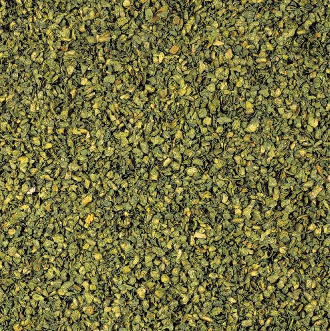 Heki, Bladverk middel grønn