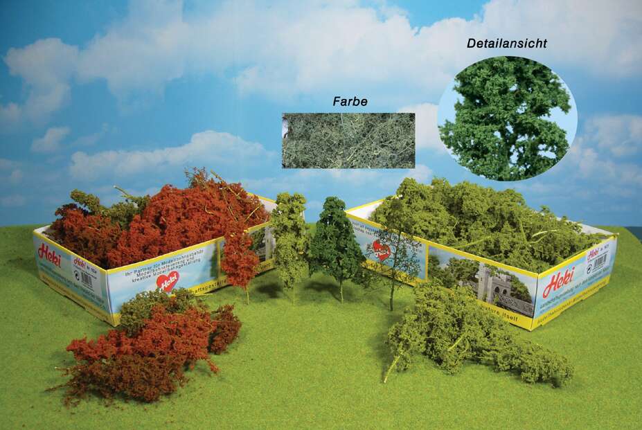 Heki, 15 Trær og busker lys-grønn