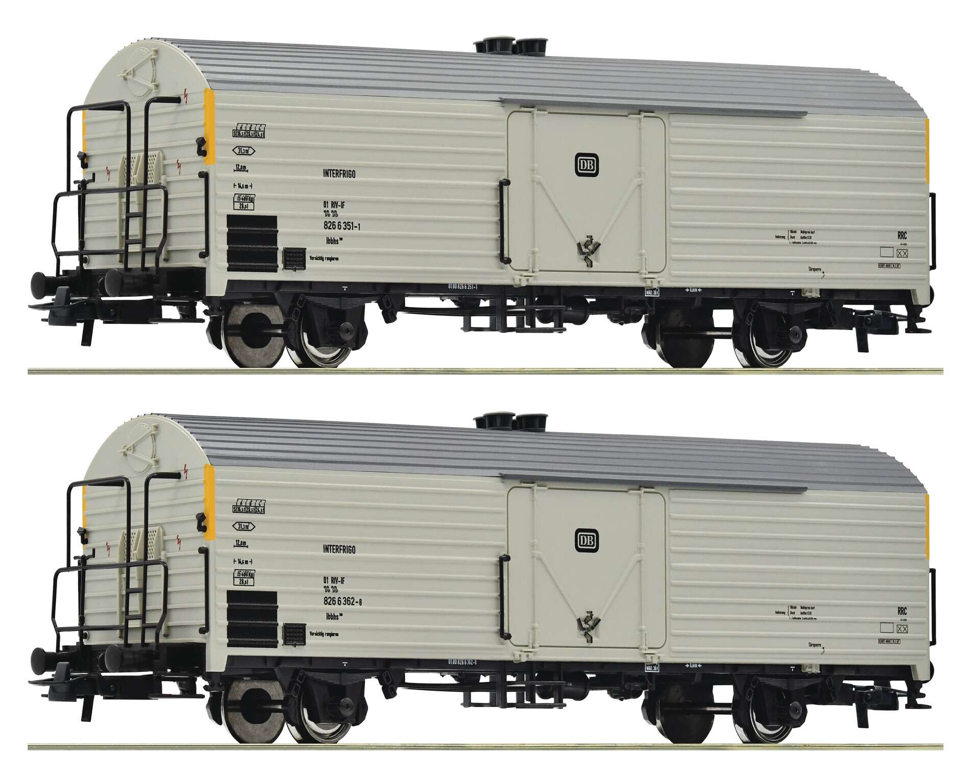 Refrigerator wagons, DB