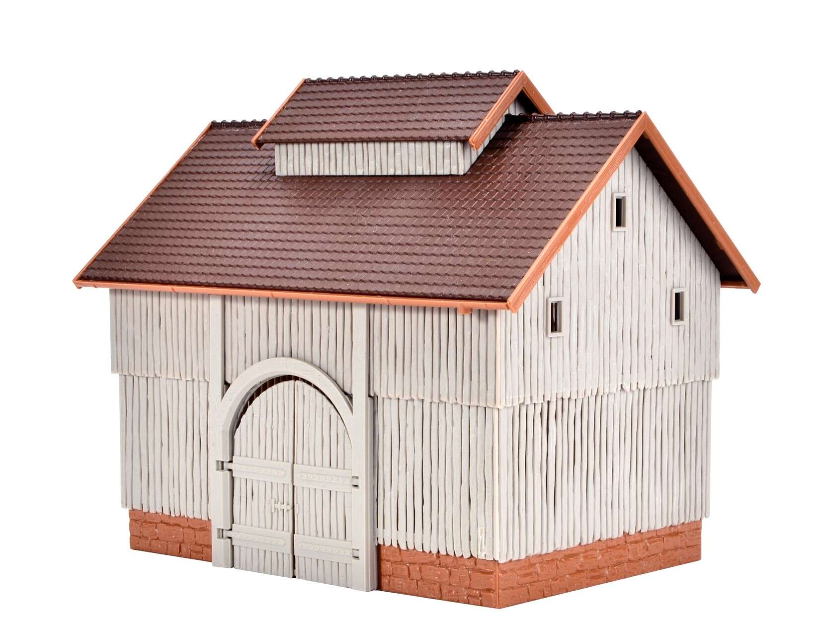 Barn with barn floor and beams