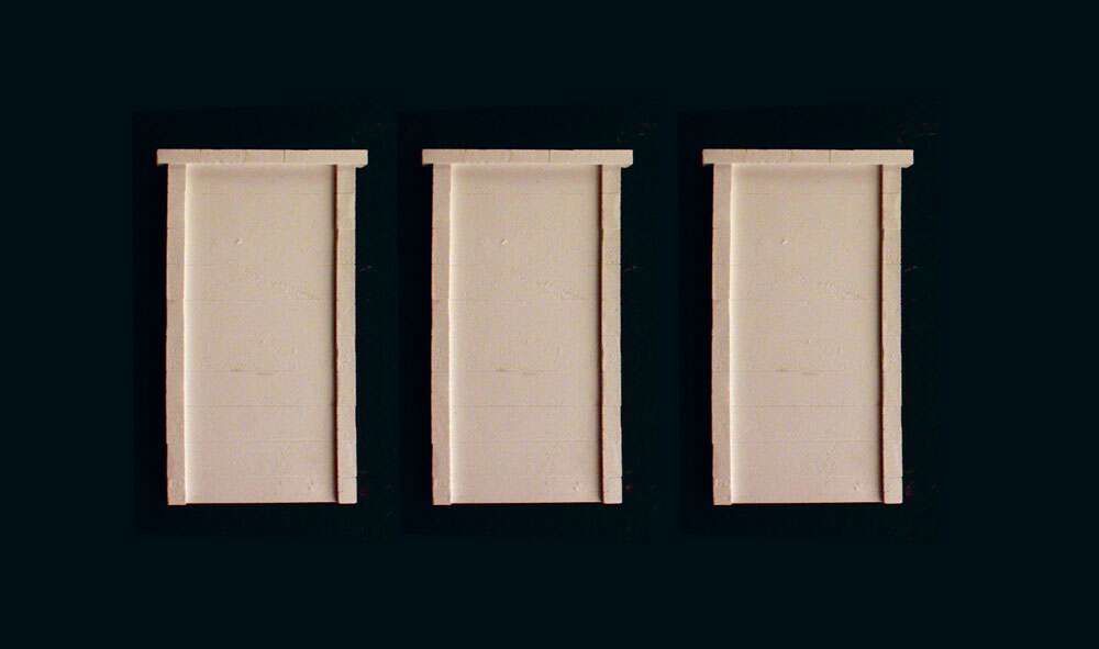 Woodland Concrete Retaining Wall - HO Scale