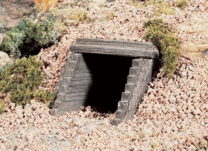 Woodland Timber Culvert - HO Scale