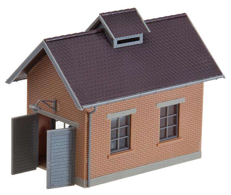 Compressor house, pipe blow frame, poker stand