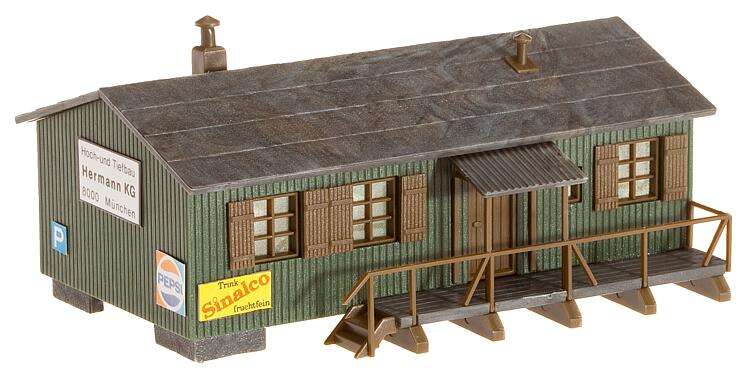 Wooden hut