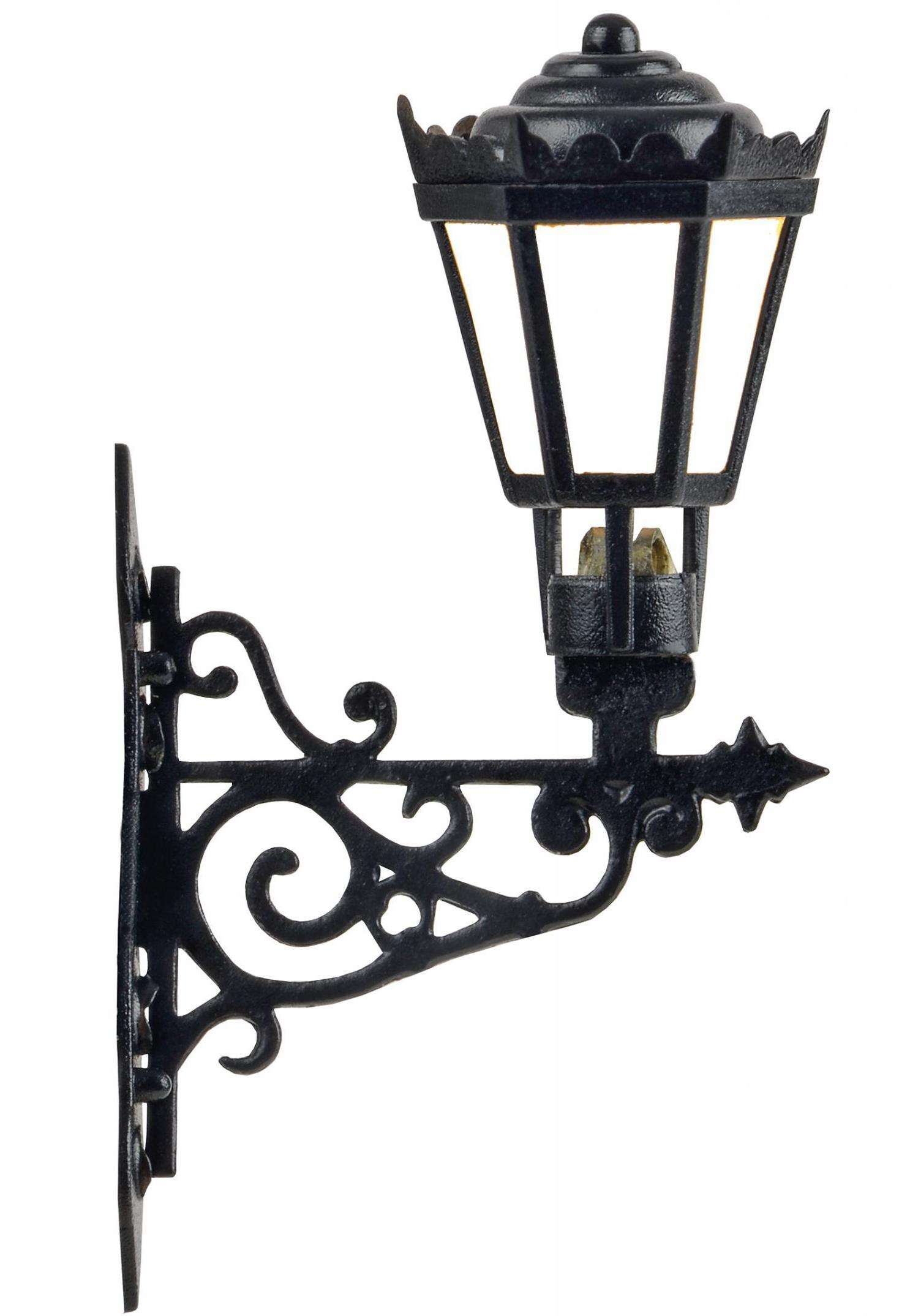 H0 Wall park lamp, LED warm-white