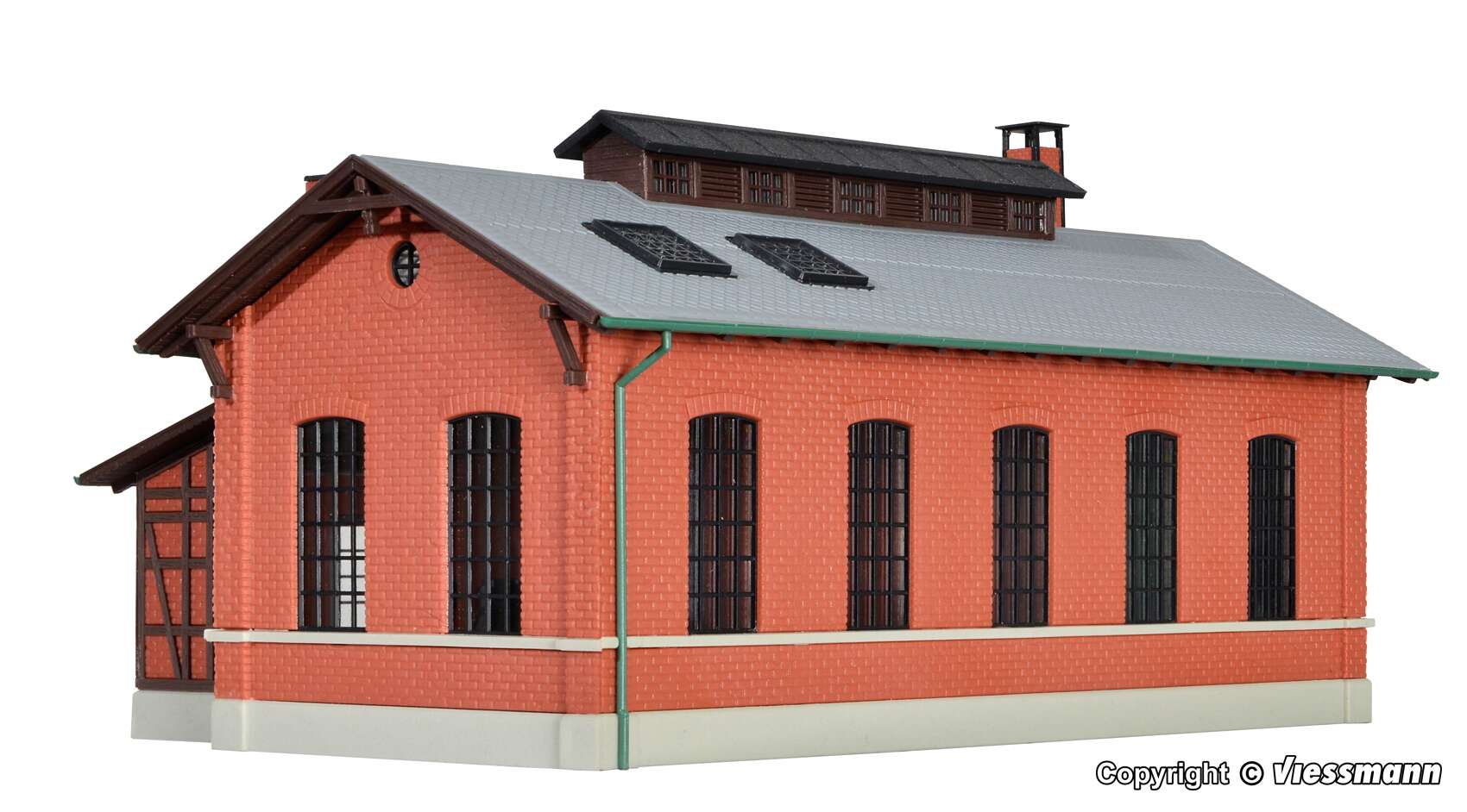 Loco shed Eschbronn, single track