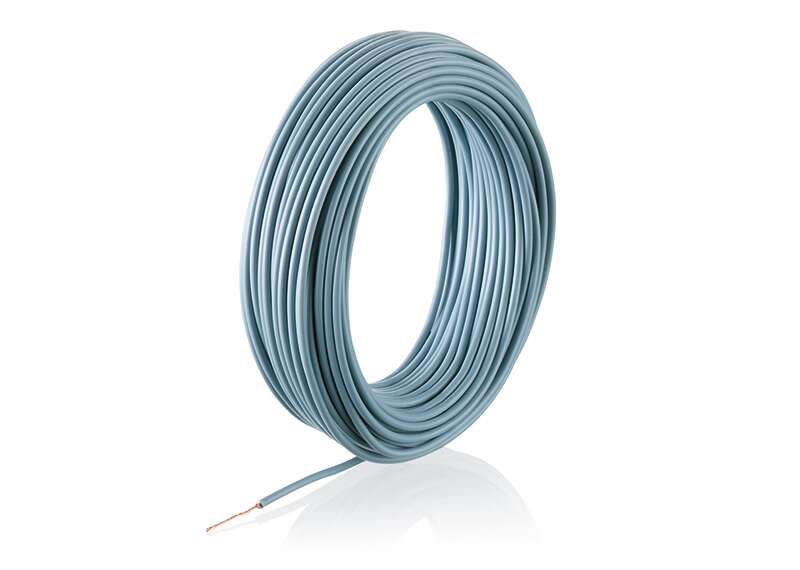 Wire grey 10m