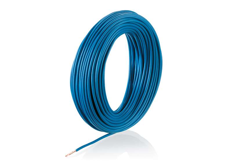 Wire blue 10m