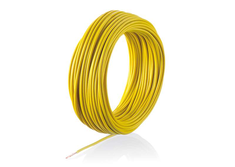 Wire yellow 10m