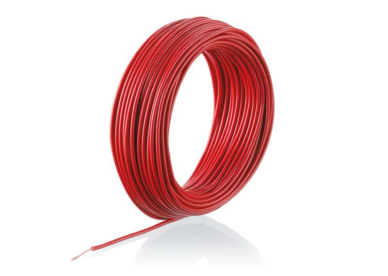 Wire red 10m