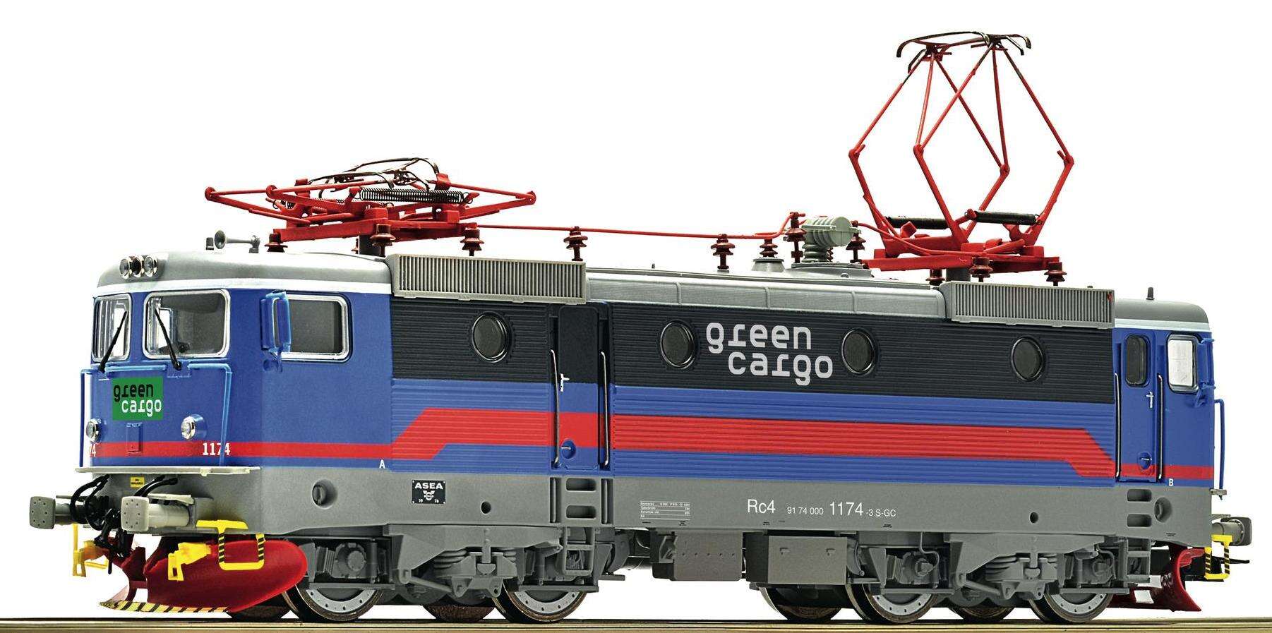 Electric locomotive Rc4 1174, Green Cargo