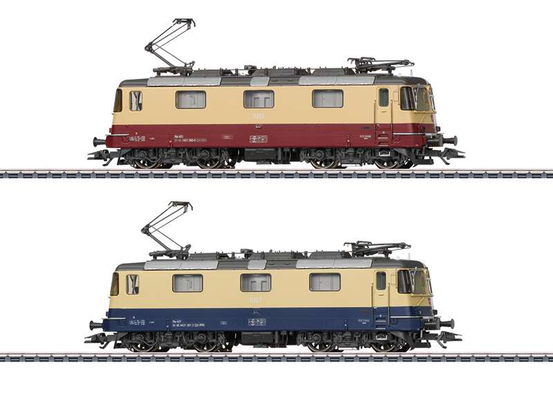 Class Re 421 Double Electric Locomotive Set