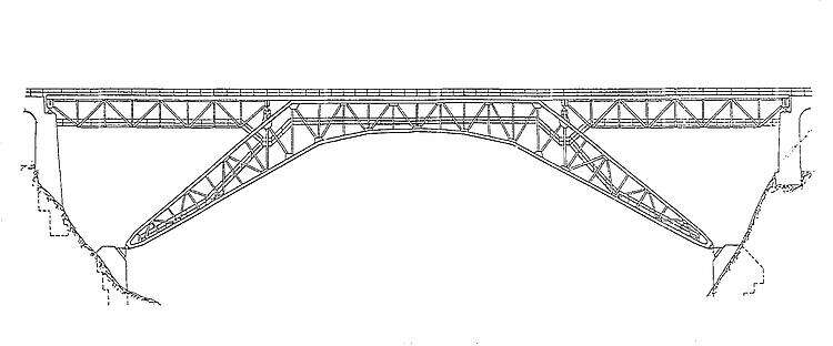Bietschtal bridge, two-track