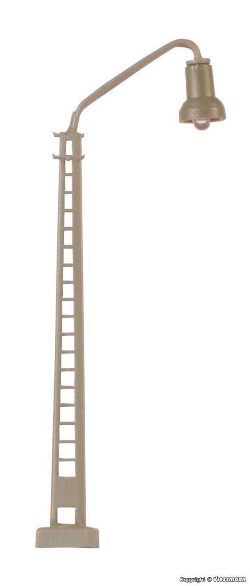 Z Lattice mast lamp, LED warm-white