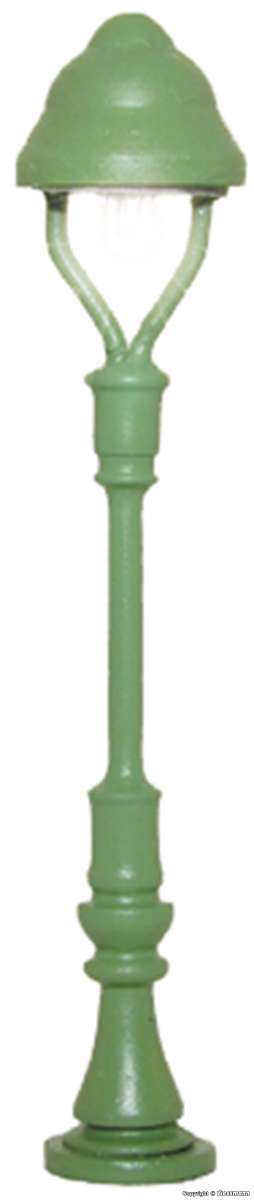 N Standard gas lamp, green