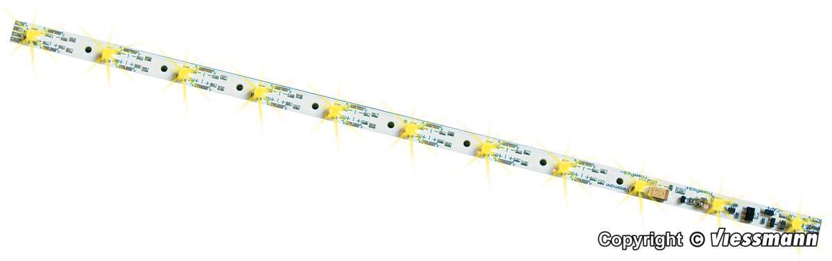 HO Coach lighting, 11 LEDs yellow