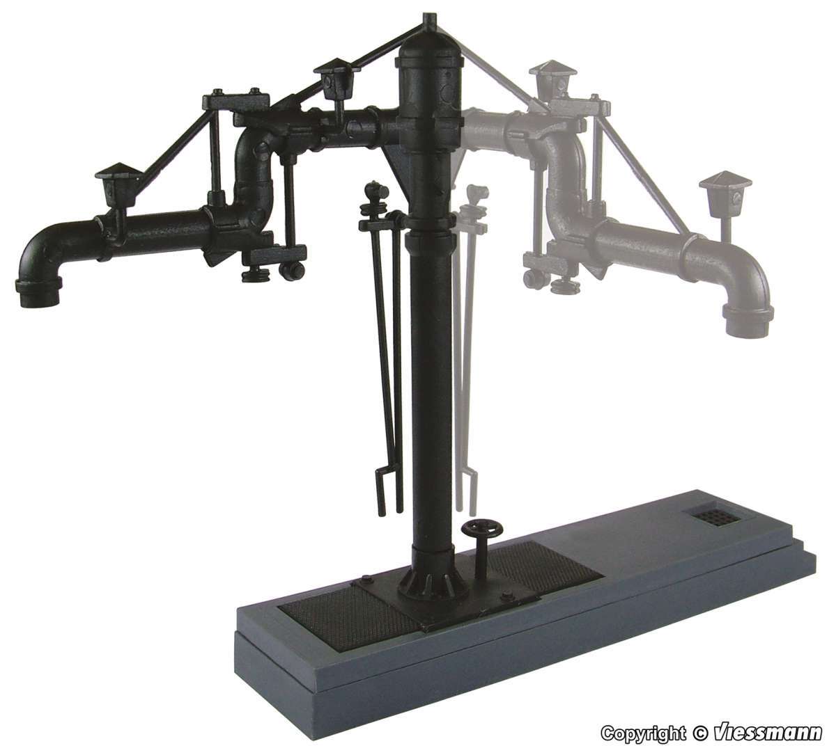 H0 Water crane for a depot of steam locomotives