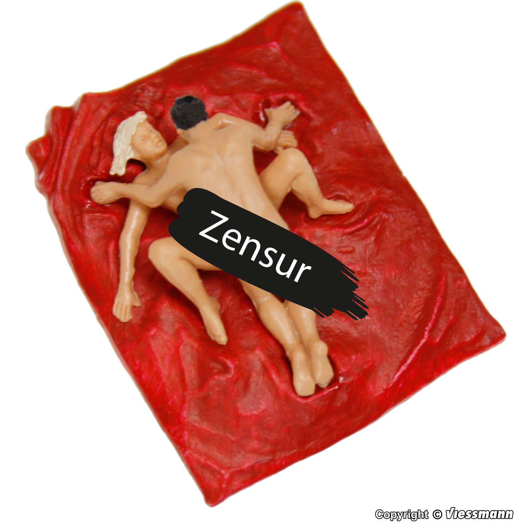 Sexy lovers on blanket, moving