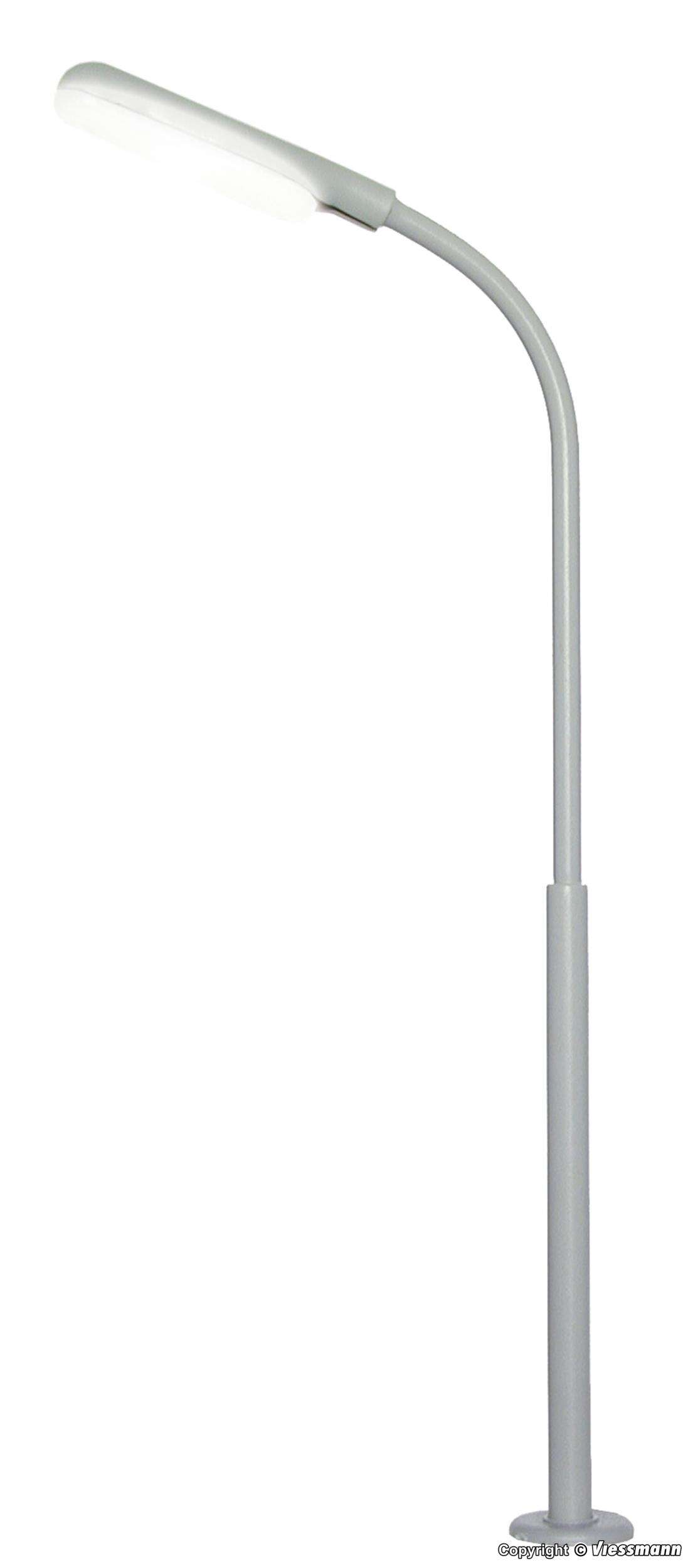 H0 Whip street light, LED white
