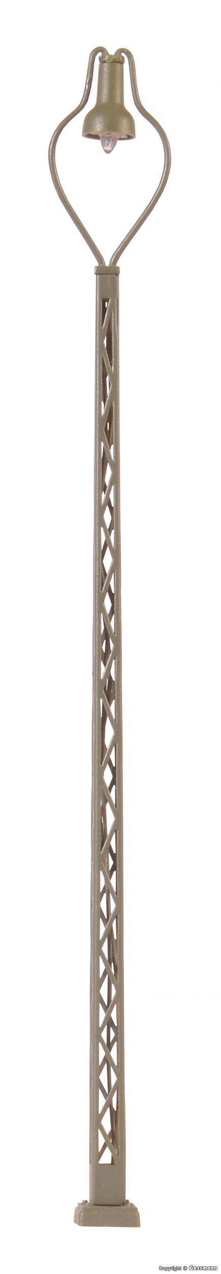 H0 Lattice mast lamp Hof/Saale, LED warm-white