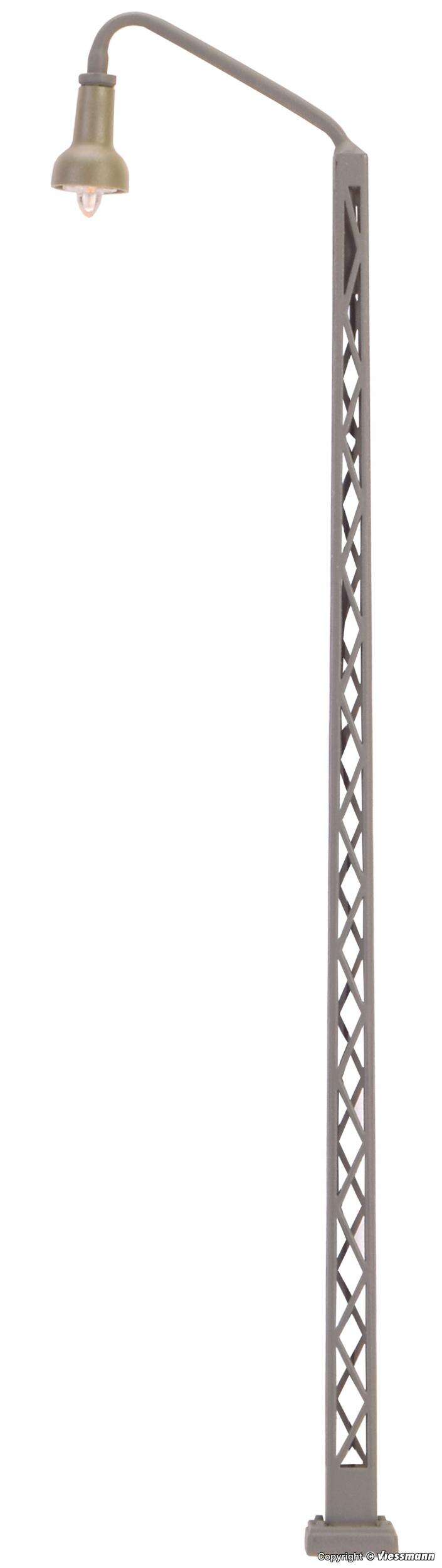 H0 Lattice mast lamp, LED warm-white