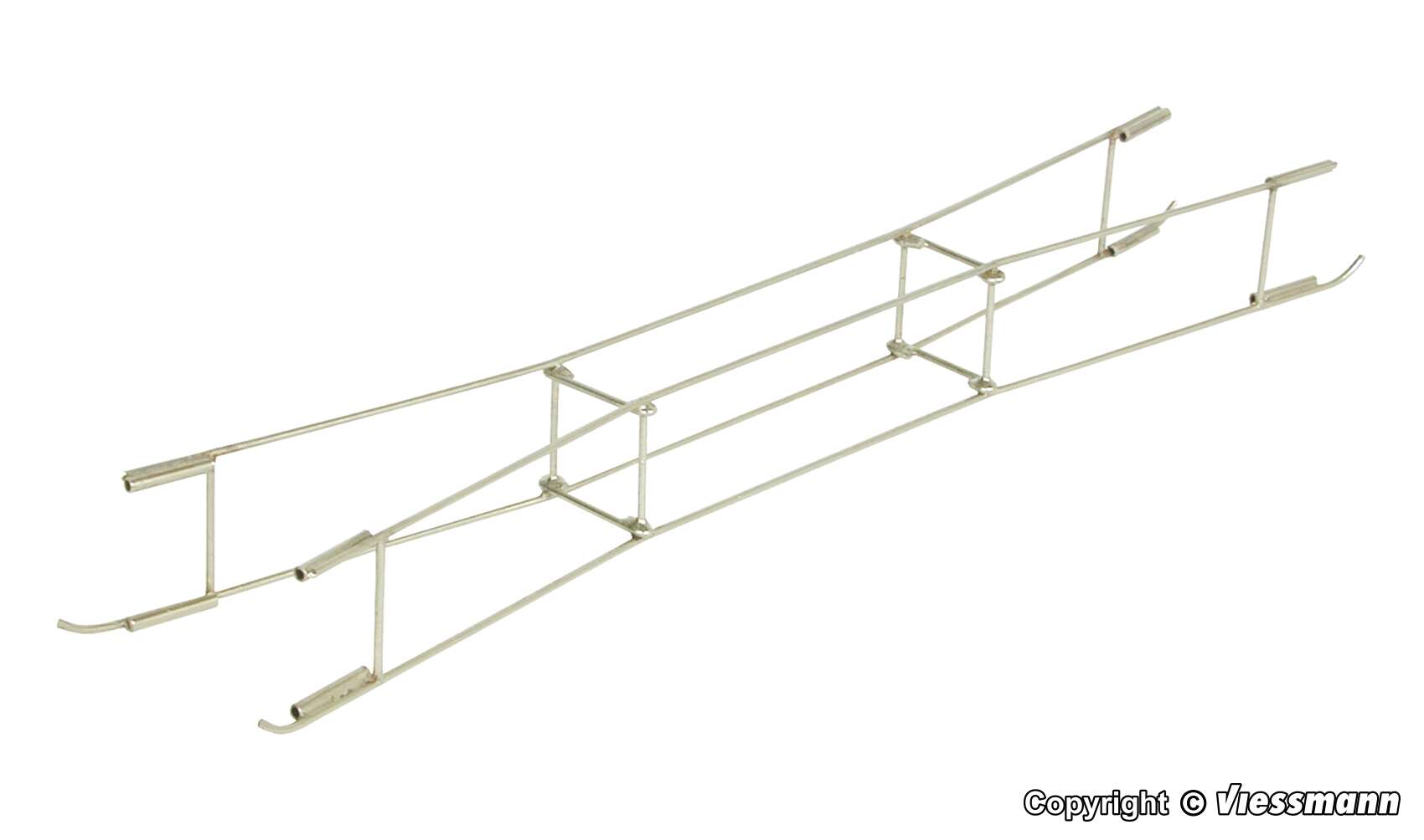 H0 Catenary wire for double slip switches