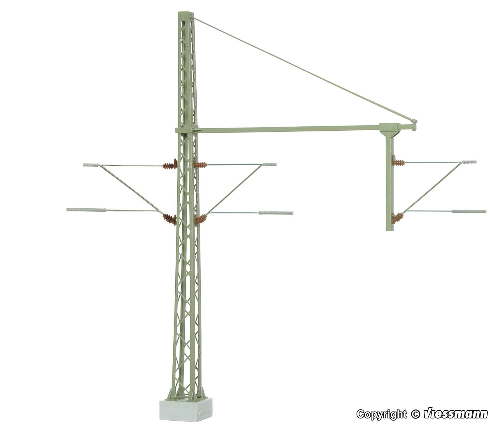 H0 Suspended box girders covering 2 tracks