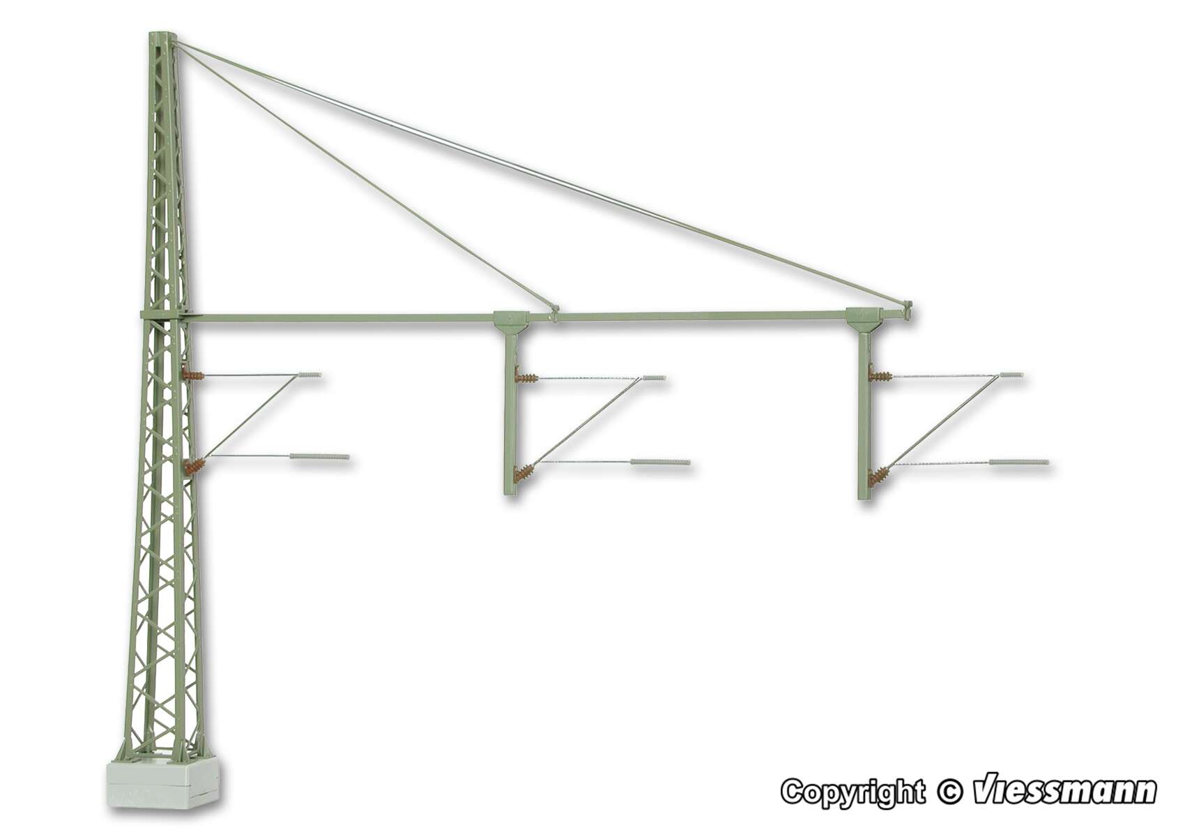 H0 Suspended box girders covering 3 tracks