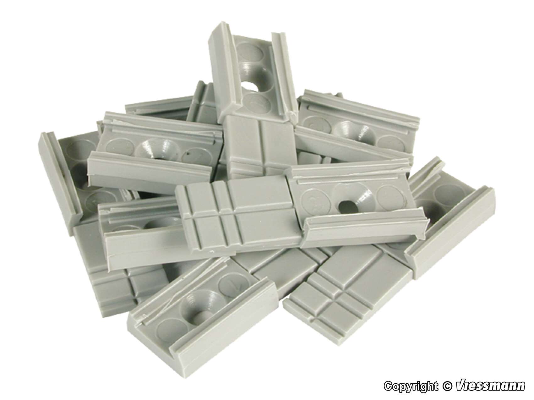 H0 Groundsocket for standard masts, 10 pieces