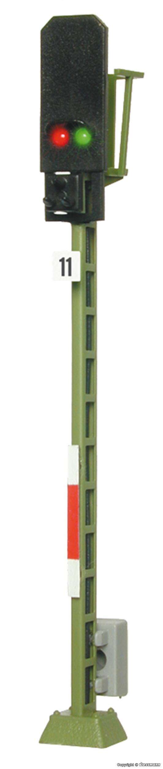 H0 Colour light block signal