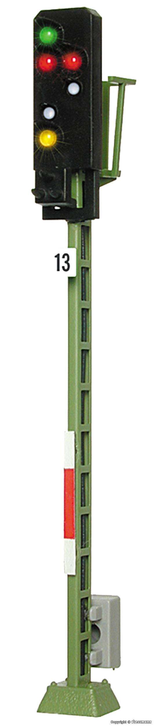 H0 Colour light departure signal