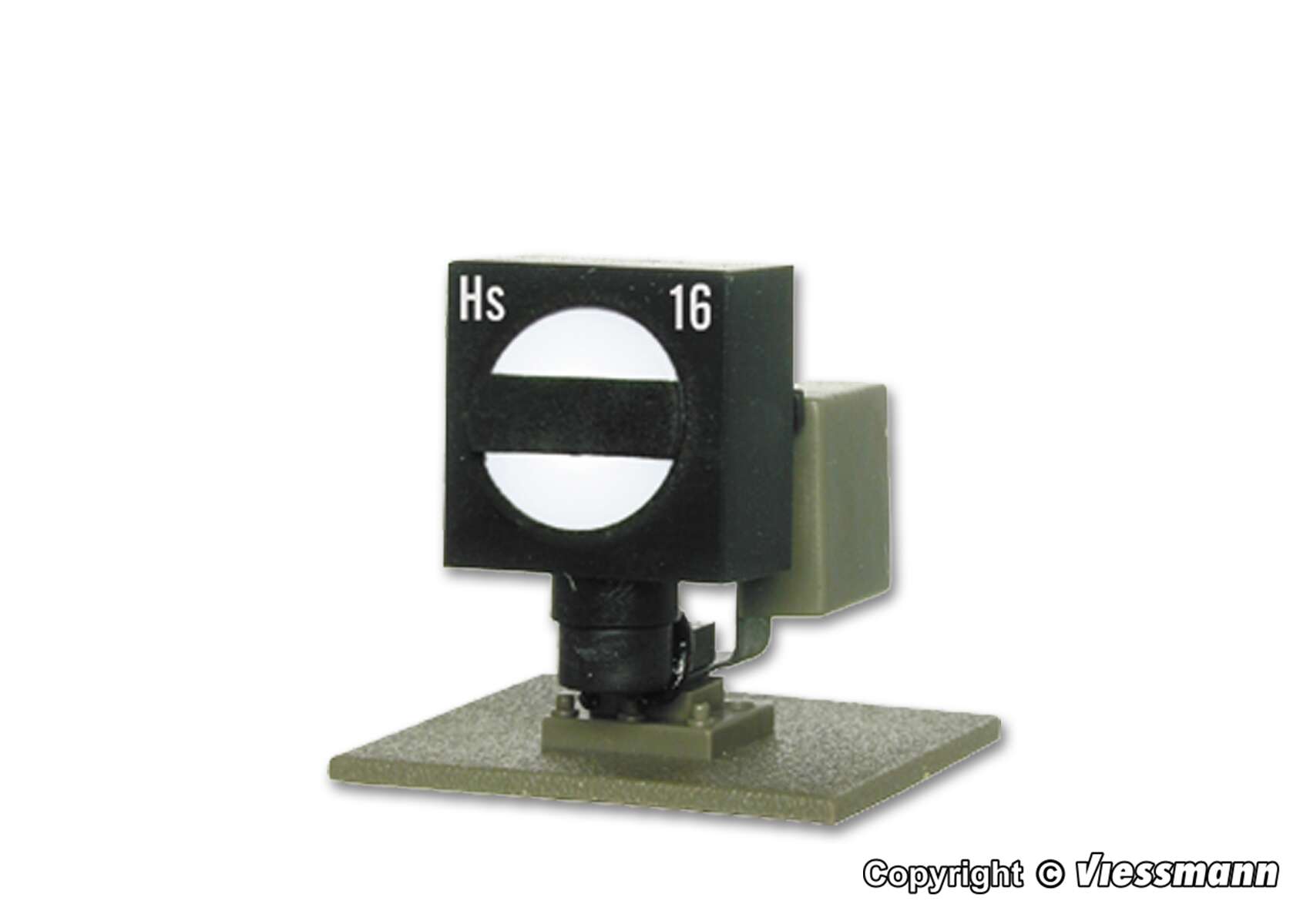 H0 Semaphore stop signal, lower type