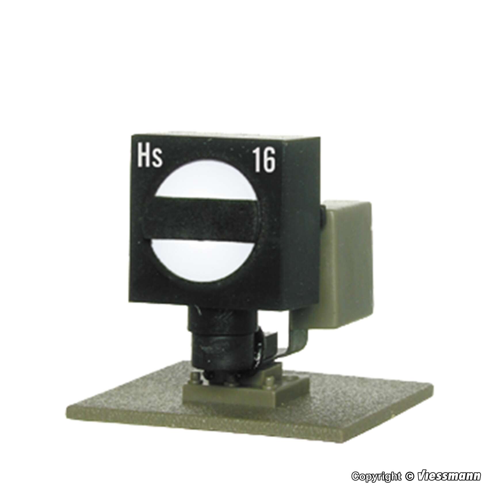 H0 Semaphore stop signal, lower type