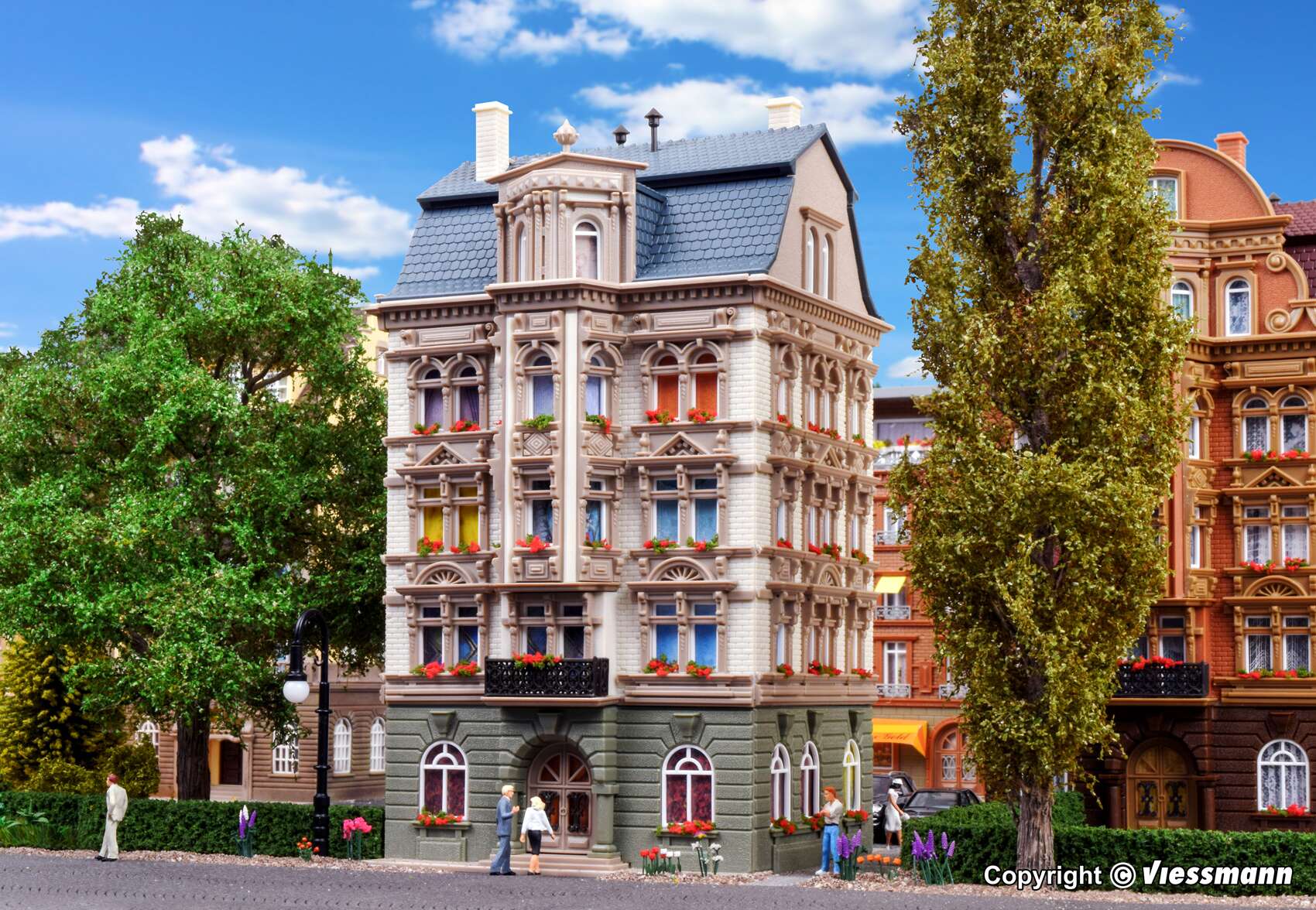 City house at the park, Schlossallee 5