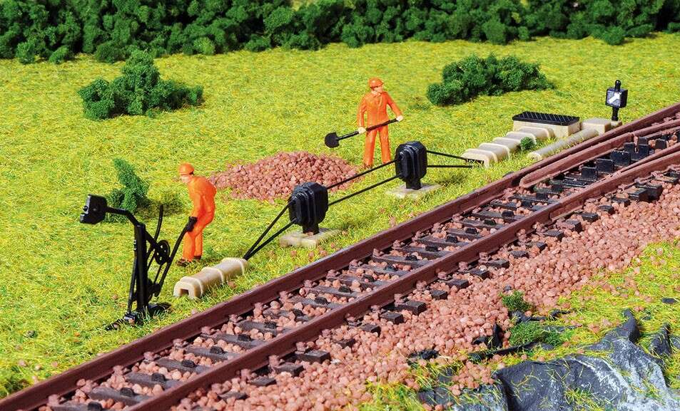 Deco set Railway equipment