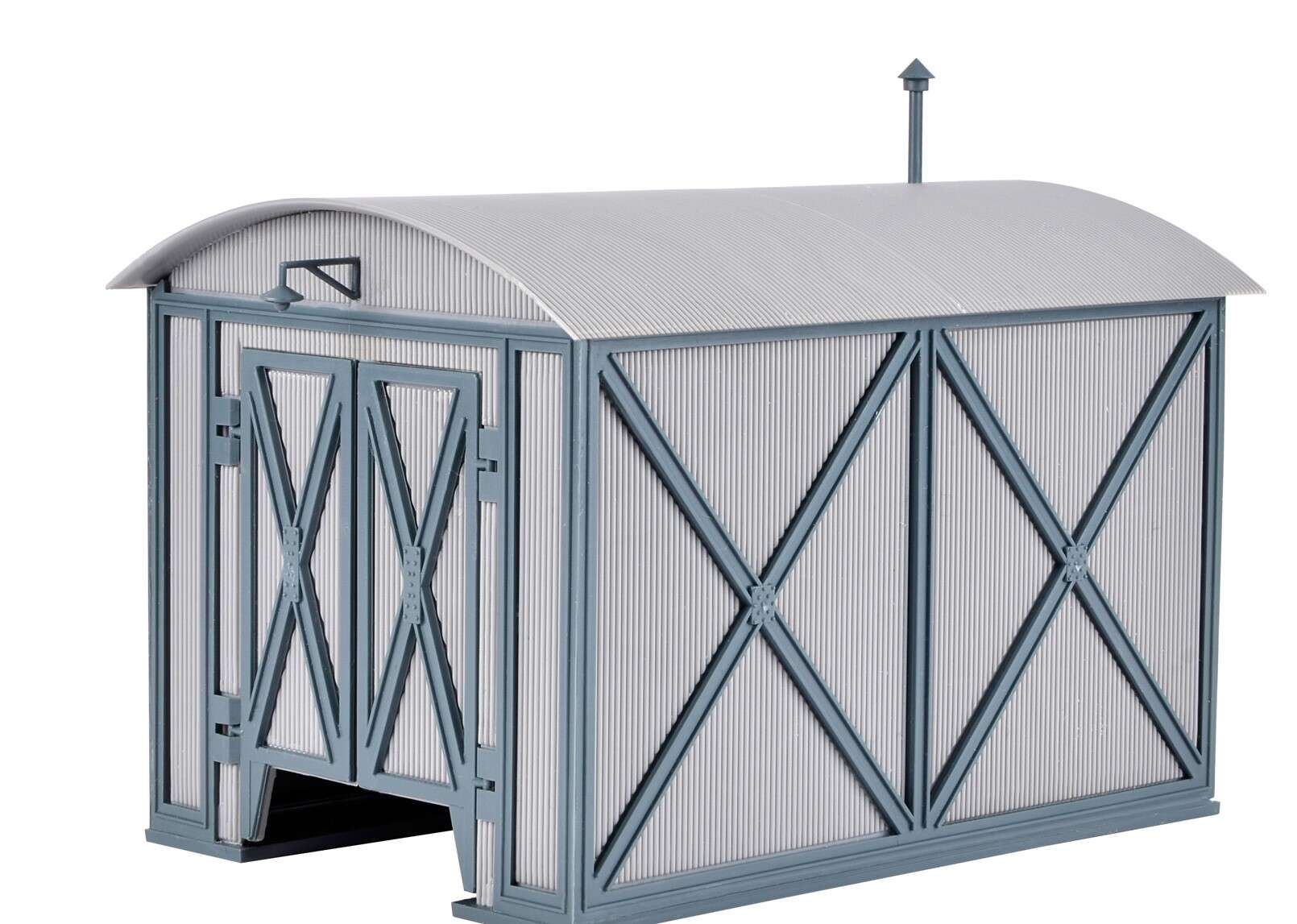 Loco shed for Köf, single track