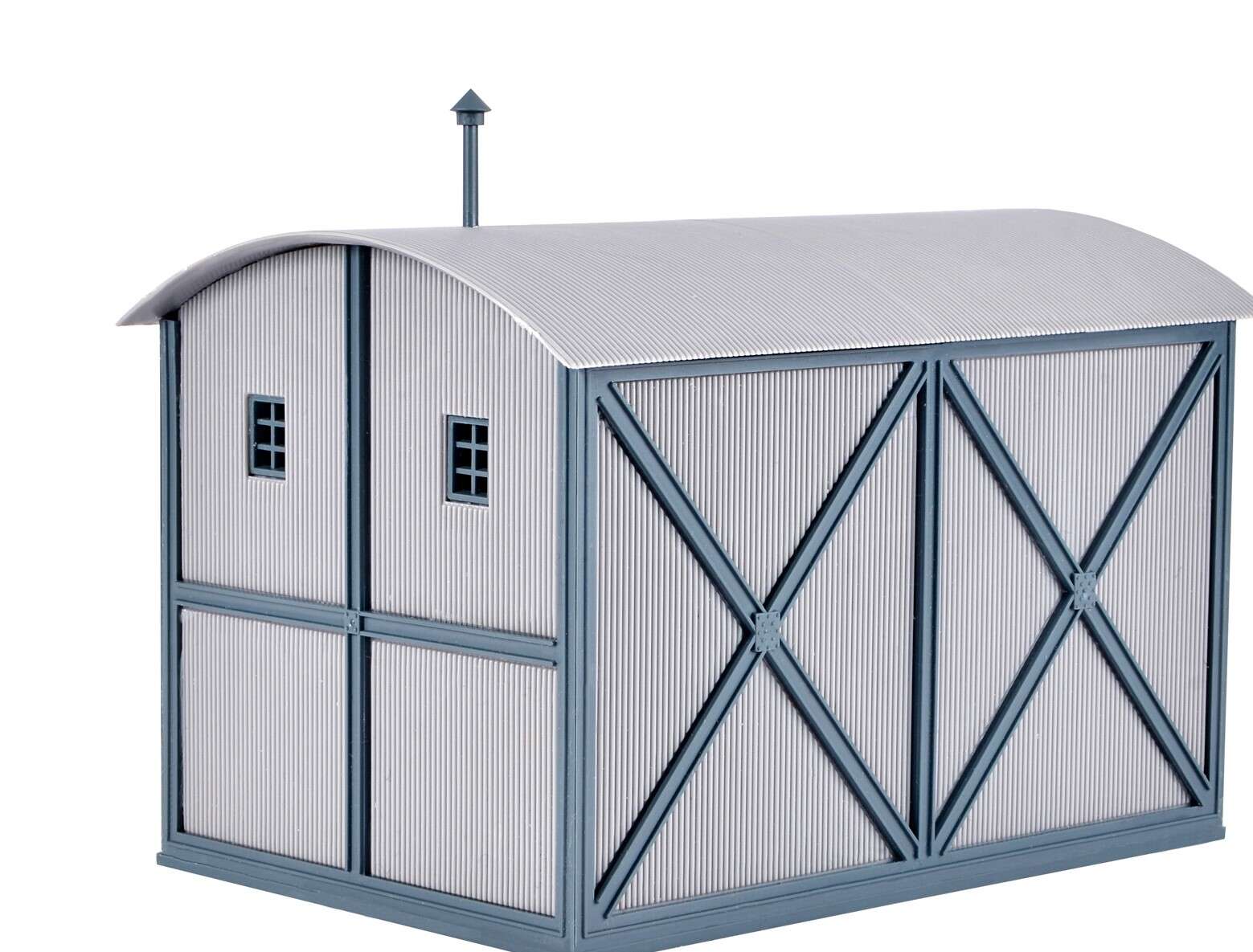 Loco shed for Köf, single track